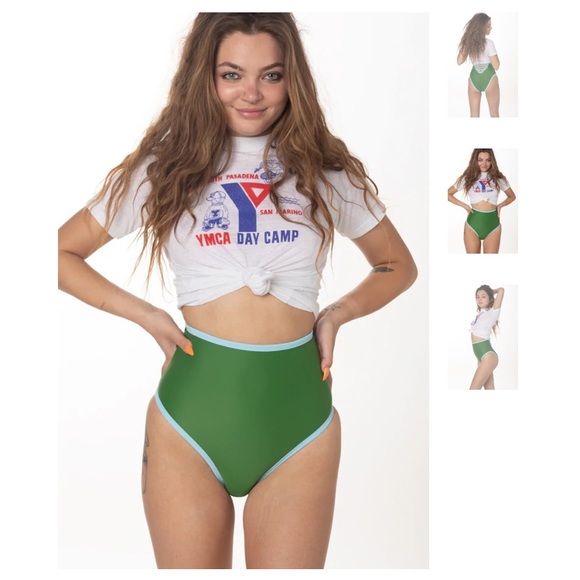 ✨Solstice Deep Dive Lace Up Swim Bottom - Picture 6 of 6